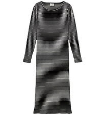 Sofie Schnoor Kjole - Rib - Facita - Black Striped