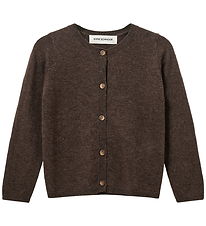 Sofie Schnoor Cardigan - Strik - Cisse - Brown Fudge
