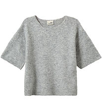 Sofie Schnoor T-shirt - Strik - Cerin - Grey Melange