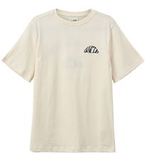 Sofie Schnoor T-shirt - Zena - Light Sand m. Croissant