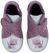 Superfit Hjemmesko - Happy Octi - Uld - Lilac