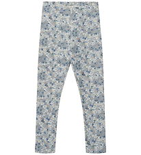 Wheat Leggings - Jules - Blue Summer Flowers