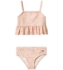 Wheat Bikini - Lærke - Powder Checked Flowers