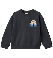 Wheat Sweatshirt - Sander - Navy