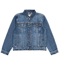 The New Denimjakke - TnNavis - Medium Blue Denim