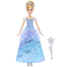 Disney Princess Dukke m. Lyd/Lys - 30 cm - Askepot i Fortryllend