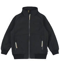 Molo Softshelljakke m. Fleece - Cloudy - Sort