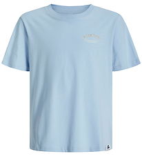 Jack & Jones T-shirt - JjeBrandes - Chambray Blue