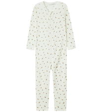 Name It Natdragt - Uld - NmfWang - Snow White/Small flowers