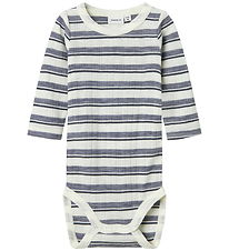 Name It Body l/æ - Uld - Noos - NbmWang - Folkstone Gray/Snow Wh