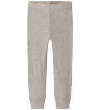 Name It Leggings - Uld - Rib - Noos - NmnWax - Nacreous Cloud