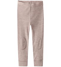 Name It Leggings - Uld - Rib - Noos - NmnWax - Shadow Gray