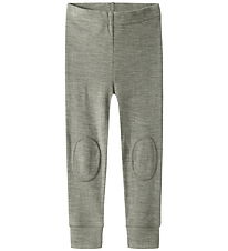 Name It Leggings - Uld - Rib - Noos - NmnWax - Dried Sage