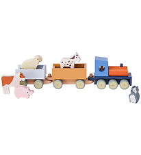 Kids Concept Tog m. Dyr - 40 cm