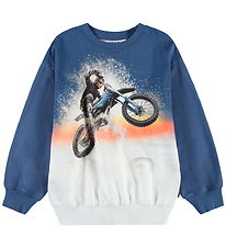 Molo Sweatshirt - Monti - Wheelie Blue