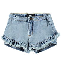 Molo Shorts - Agnetha - Distressed Washed