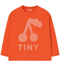 Tiny Cottons Bluse - Cherry Graphic - Summer Red