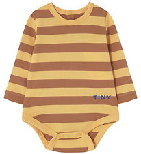 Tiny Cottons Body l/æ - Stripes - Soft Yellow