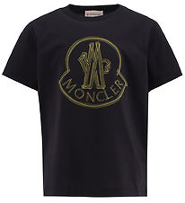 Moncler T-shirt - Sort m. Print