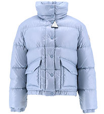 Moncler Dunjakke - Puivert - Medium Blue