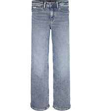 Calvin Klein Jeans - Wide Leg - Ocean Blue Stretch