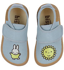 Bisgaard X Miffy Hjemmesko - Barefoot - Skyblue