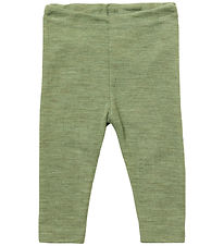 Engel Leggings - Uld - Sage Green Melange