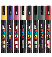 Posca Tuscher - PC-5M - 8 stk. - Kolde Farver