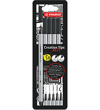Stabilo Tuscher - Creative Tips Arty - 5 stk - Sort