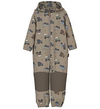 Name It Softshelldragt m. Fleece - NmmAlfa08 - Noos - Silver Min