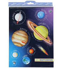 Eeboo Skitseblok - Our Planets