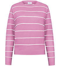 Grunt Bluse - Strik - GrFerro - Rose Stripe