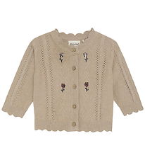 Minymo Cardigan Knit - Beige Melange