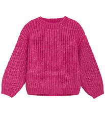 Minymo Bluse Knit - Fuchsia Fedora