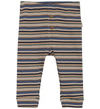 Minymo Bukser - Rib - China Blue