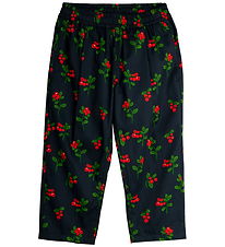 Mini Rodini Bukser - Lingonberries Woven - Sort