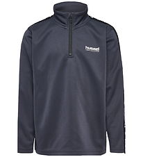 Hummel Bluse - hmlJR GOAL TAPE HALFZIP - EBONY