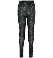 Hummel Tights - hmlJR GYM - Sort/Ebony