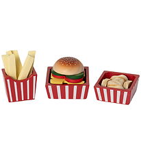 MaMaMeMo Legemad - Burger Menu - Træ