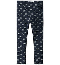Name It Leggings - NmfKarinna - Navy Blazer