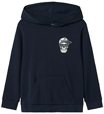Name It Hættetrøje - NkmLambert - Navy Blazer