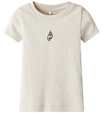 Name It T-shirt - NbfHusina - Sandshell