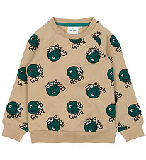 The New Siblings Sweatshirt - TnstPhil - Humus m. Smileys