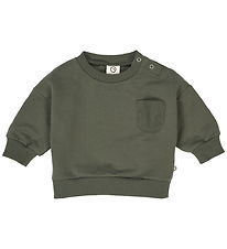 Müsli Sweatshirt - Baby - Cozy Me Pocket - Deep Green
