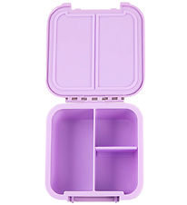 MontiiCo Snackboks m. 3 rum - Bento Two - 500 ml - Lilac