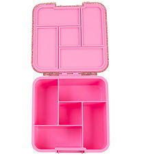 MontiiCo Madkasse m. 5 rum - Bento Five - 980 ml - Floss Glitter