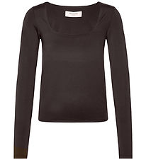 Rosemunde Bluse - RKBillie - Vendbar - Ganache