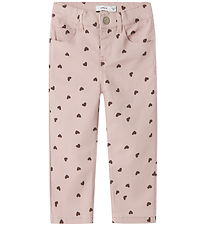 Name It Bukser - NmfRose - Burnished Lilac/HEART