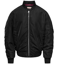 Kids Only Bomberjakke - KogMinna - Black/Mauve Wine