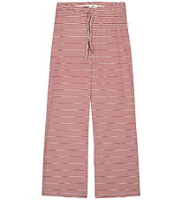 Mads Nørgaard Bukser - Rib - Stripe Verona -  Winery/Vanilla Ice